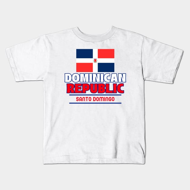 Dominican Republic Santo Domingo Kids T-Shirt by Tip Top Tee's